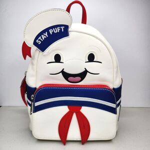 Loungefly Ghostbusters Stay Puft Marshmallow Man Mini Backpack